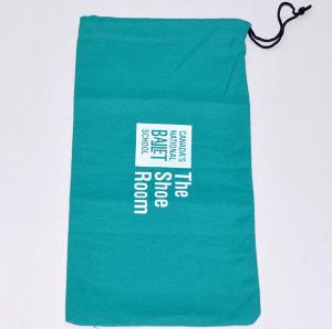 China Corp 65 PMS Organic Cotton Drawstring Bags Canvas Dustproof Custom Printed Pouch TUV wholesale