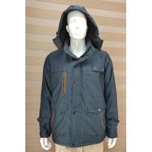 MEN'S JACKET with detachable hoody，5colour，100% POLYESTER