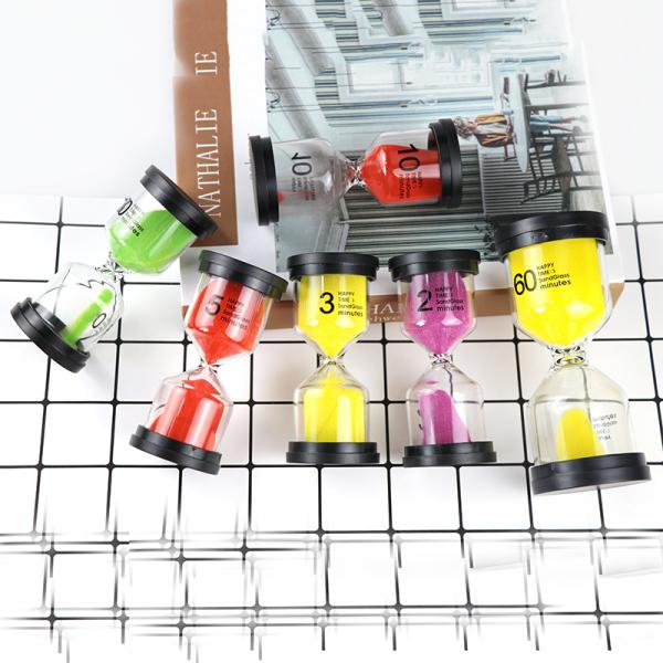 15 Min Sand Timer Hourglass Mini Logo Customized For Timing