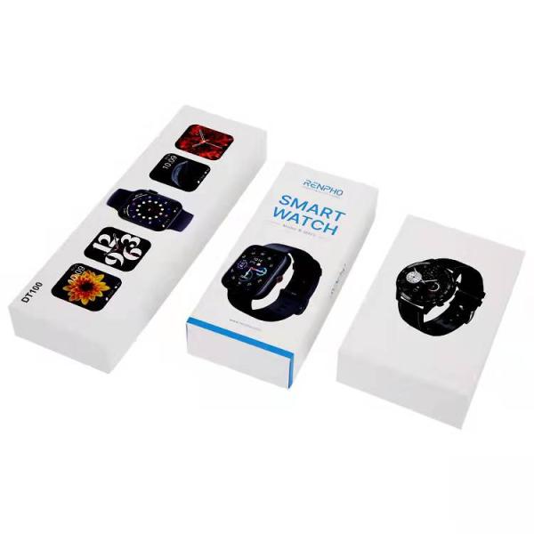 apple Cardboard Watch Band Box Custom Different Shape Recyclable