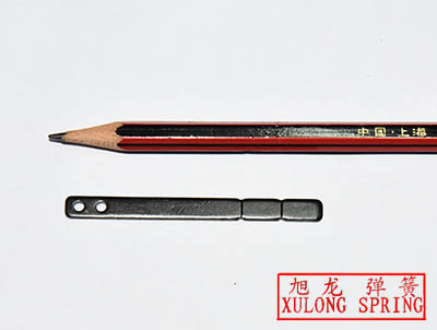 Door Handle Lock Custom Wire Forms Black Oxided Surface Treatment