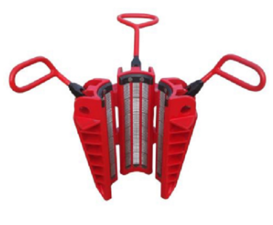 1000KN Carbon Steel Rig Floor Handling Tools W Flake Rotary Slips Clamping Device