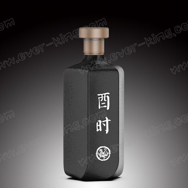 Panton Color Wine Bottles Vodka Gin Spirit Glass Bottle With Cap