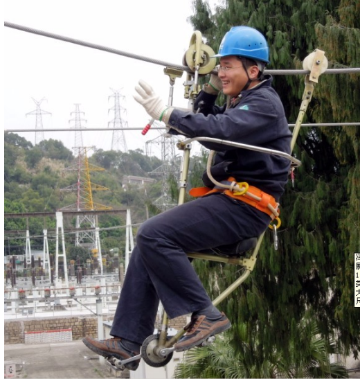 Inspection Trolleys Transmission Line Stringing Tools Overhead Lines Bicycles For Single Conductor