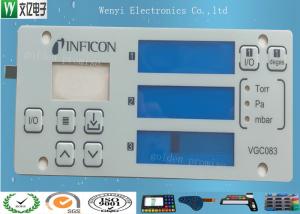 China Multi Layer Circuit Polydome Switch Control Keypad Panel Four Display Window Easy Pull Strip wholesale