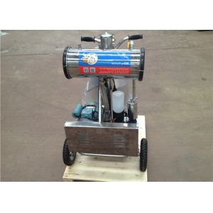 Buy cheap Single Bucket Sheep Mobile Milking Machine With 25 Liter Stainless Bucket from wholesalers