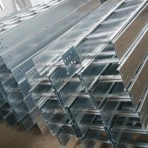 China Hot Dip Galvanised Steel Cable Tray HDG  With Height Bending Radius wholesale