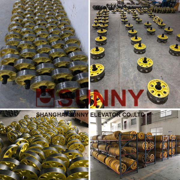 Anti - Vibration Pad Traction Elevator System Load 630 ~ 2000kg