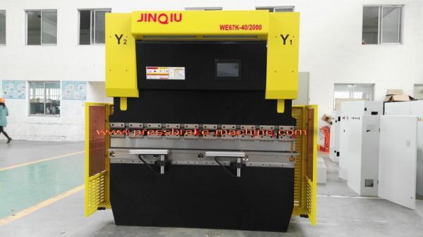 Quality Steel Cabinet / Box Shaped CNC Press Brake Machine 2000mm Length Section Punching for sale