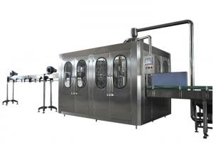 China 24 Filling Heads Bottled Water Filling Line With High Bottle Washing Efficiency wholesale