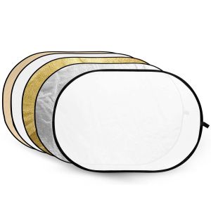 Buy cheap 5 in 1 Multi Collapsible Disc Photo Reflector RFT-06 gold,silver,soft,white from wholesalers