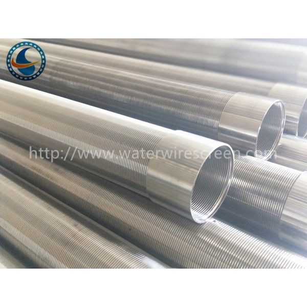 4-1/2" Wire Wrapped Screen With Male/Female Threaded Used In Water Well