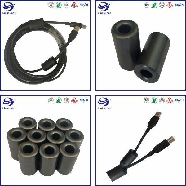 Printer Wire Harness with WE AFB 3W800 Round Solid USB Connector