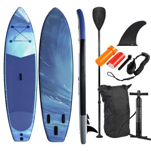 China Professional Stand Up Paddle Board Inflatable SUP Board Anti Slip 335*81*15cm Mat Size wholesale