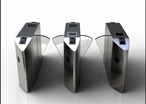 Quality High Speed Retractable Flap Barrier Gate With Self Detection / Alarm for sale