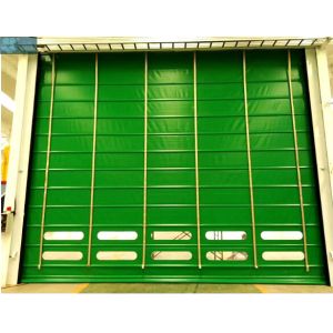 Buy cheap Steel Structure 1.5KW 0.8mm Curtain Roller Shutter Doors from wholesalers