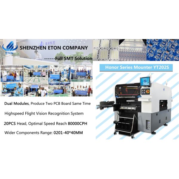 QFP 0201 PCB SMT Mounting Machine Surface Mount Placement Machine