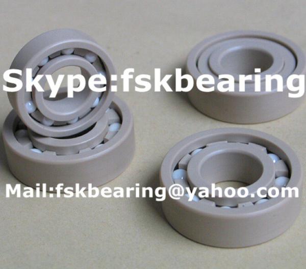 Quality Oil Proof  Noncorrodible PP / POM / PEEK / PTFE Plastic Bearing for sale