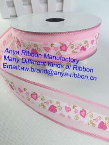 China High quality 40mm grosgrain organza ,wholesale character ribbon,Polyester ribbon,lace,decoration ribbon on sale