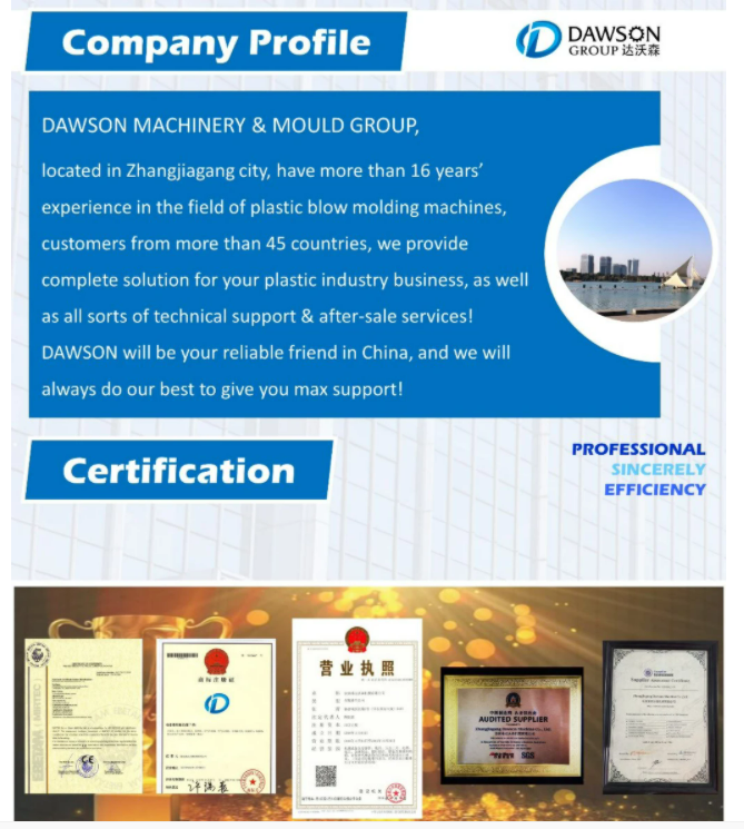 5L Lubricant Bottles Blow Molding Machine With Auto Deflashing