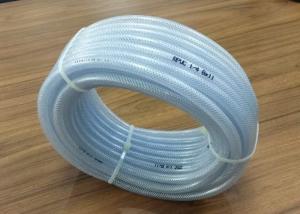 China Durable PVC Nylon Braided Hose Pipe / Reinforced PVC Transparent Tube Non Toxic wholesale
