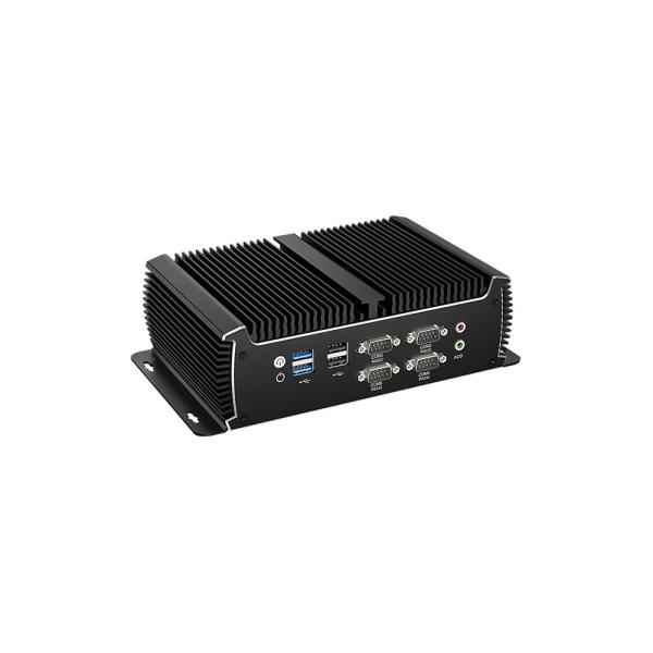 Quality 4 Cores 8 Threads Mini Fanless PC Intel Core I7 1195G7 With Dual LAN 6COM DDR4 for sale