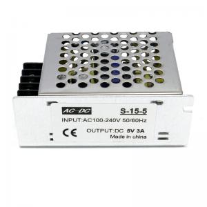 China 15W 5V 3A Switching Power Supply For LED Strip Light Driver on sale