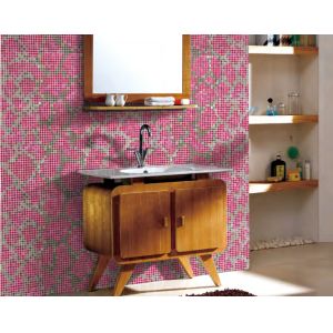 Buy cheap Bathroom walling mosaic design recycled glass mosaic pattern from wholesalers