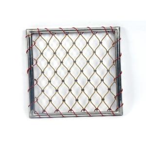 Buy cheap Diamond Strongest Type Tend Knotted Ss Rope Mesh AISI304 For Zoo Enclosure from wholesalers