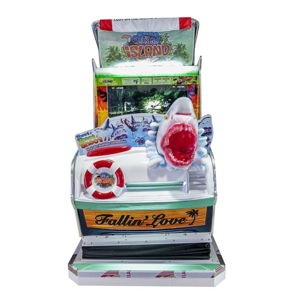 Coin Operated Shooting Game Arcade Machine shark shooting With 42 inch LCD