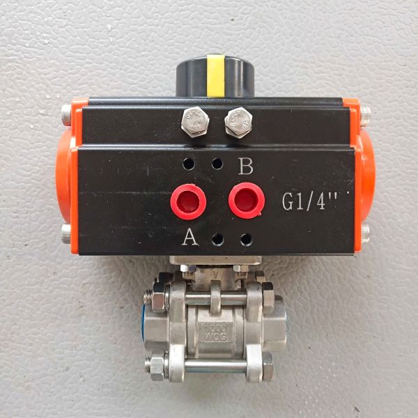 single acting pneumatic actuator spring return ressort de rappel actionneur pneumatique