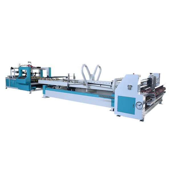 2800 Touch Screen Carton Box Folder Gluer Machine Corrugated Cardboard Making