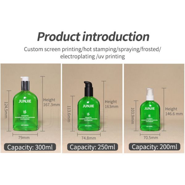 Custom Kids Baby Shape 200ml Matte PET Lotion Shower Gel Shampoo and Conditioner Bottle Baby Body Lotion Bottle