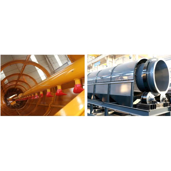 200 Mesh 1000*2100mm Hexagonal Rotary Trommel Screen