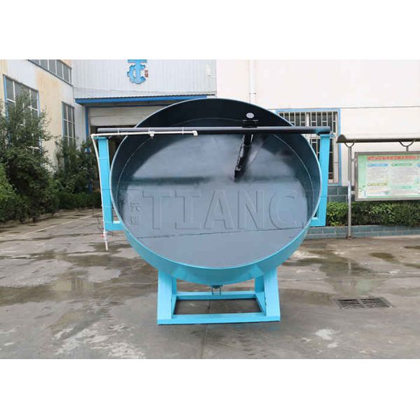 Disc Granulator For Bentonite Cat Litter Making Chicken Manure Fertilizer Production Line