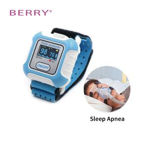 China Sp02 Oximeter Bluetooth Sleep Monitor Pulse Ox Sleep Overnight Pulse Oximetry Sleep Apnea wholesale