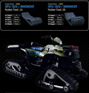 China ATV Rubber Crawler on sale