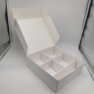 China Custom 350gsm Food Grade Paper Sushi Box Disposable Take Out Cookies Box on sale