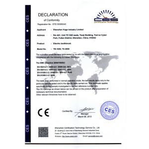 Shenzhen Huge Creation Technology Limited Certifications