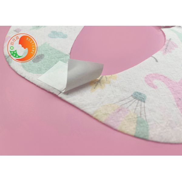 Anti Irritation Skin Friendly Custom Disposable Bibs Waterproof Feeding Bibs For Travelling