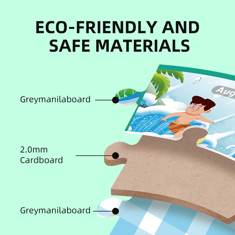 Large Pieces Round Jigsaw Puzzles Biological Learning About Nature Change