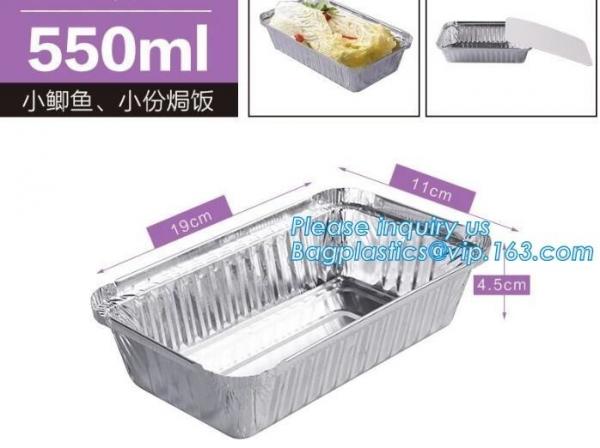 Quality Disposable Square Aluminum Foil Bakery Cupcake Container/Bowl /Cup For Food Microwave Heating,bagese bagplastics package for sale