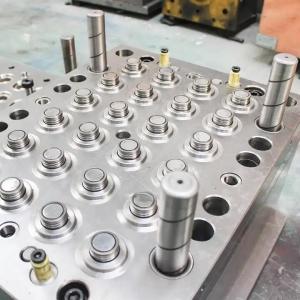 China Hot Runner 16 Cavity Plastic Injection Mould Screw Cap Mould For Water Bottle Cap wholesale