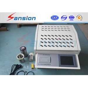 China Oil Dissipation Factor Power Testing System , 200PF Electrical Test Equipment wholesale