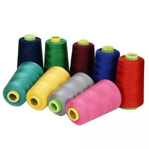 20S/2 Recycled Polyester Spun Yarn S/Z Twist Raw Pattern For Sewing