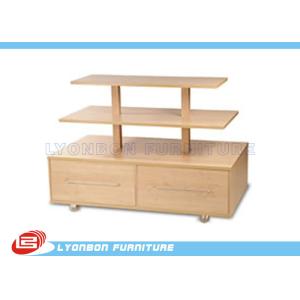 Buy cheap Exhibition Durable MDF Gondola Display Stands with Cabinets , Melamine finish from wholesalers