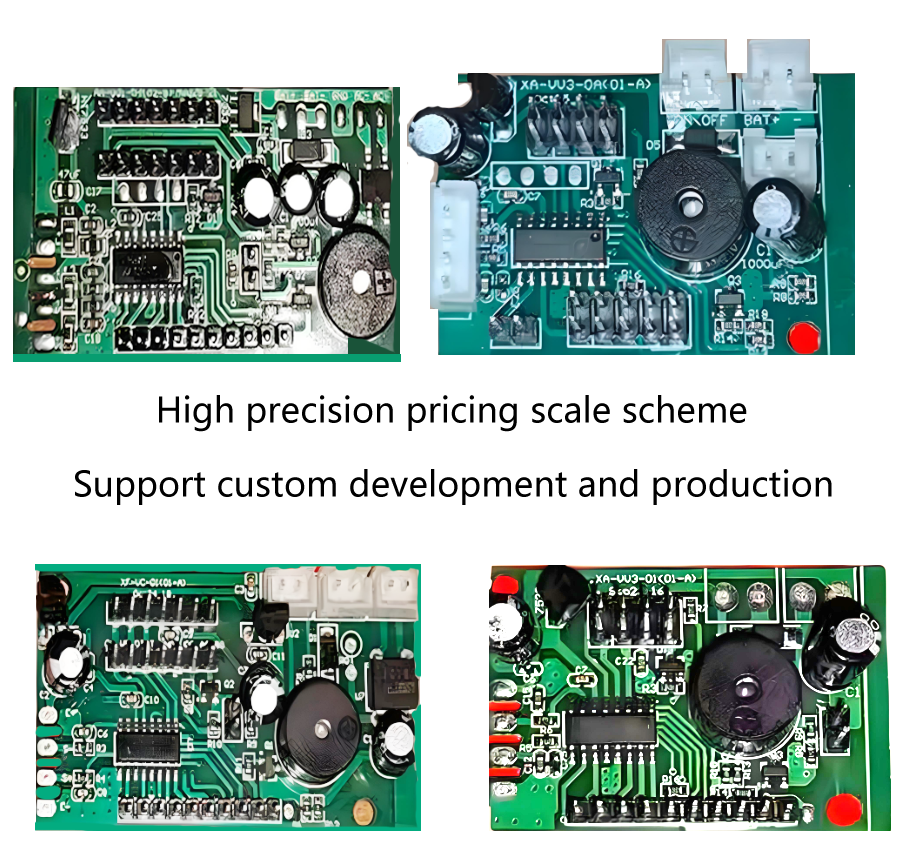 Supermarket High Precision 24-Bit ADC Electronic Scale Hardware 20.7-Bit Stationary Code kg Unit Custom ODM Support 0.1g Accuracy OEM