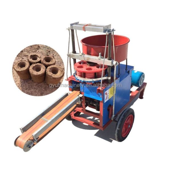 Cocopeat Blocks Press Baler for Agricultural Peat Soil Block Briquetting