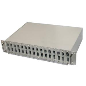 China Singlemode Fiber Optic Media Converter Black ABS Media Converter For Network on sale