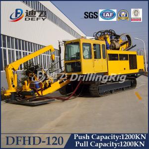 China 120T Horizontal Directional Drilling rig HDD machine Rig DFHD-120 wholesale